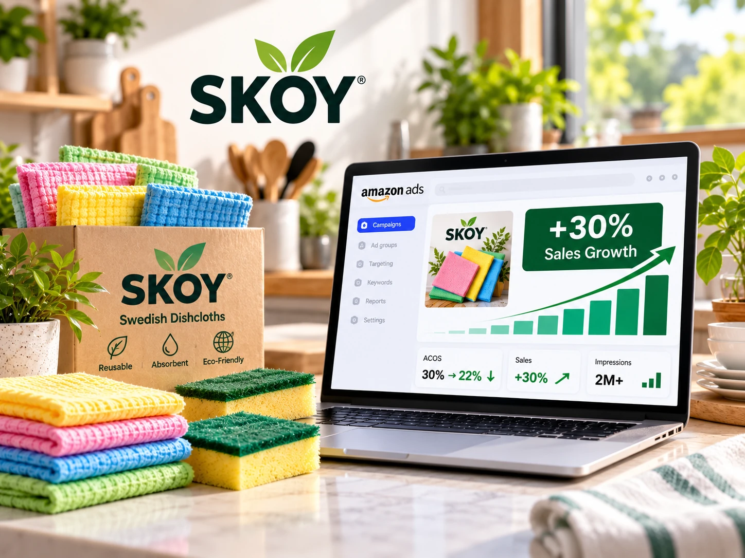 How Adorbix Helped SKOY Grow Amazon Sales by 30% in 2022