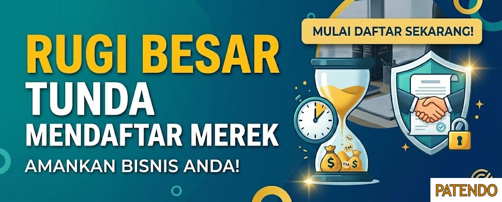 Rugi Besar Tunda Mendaftar Merek