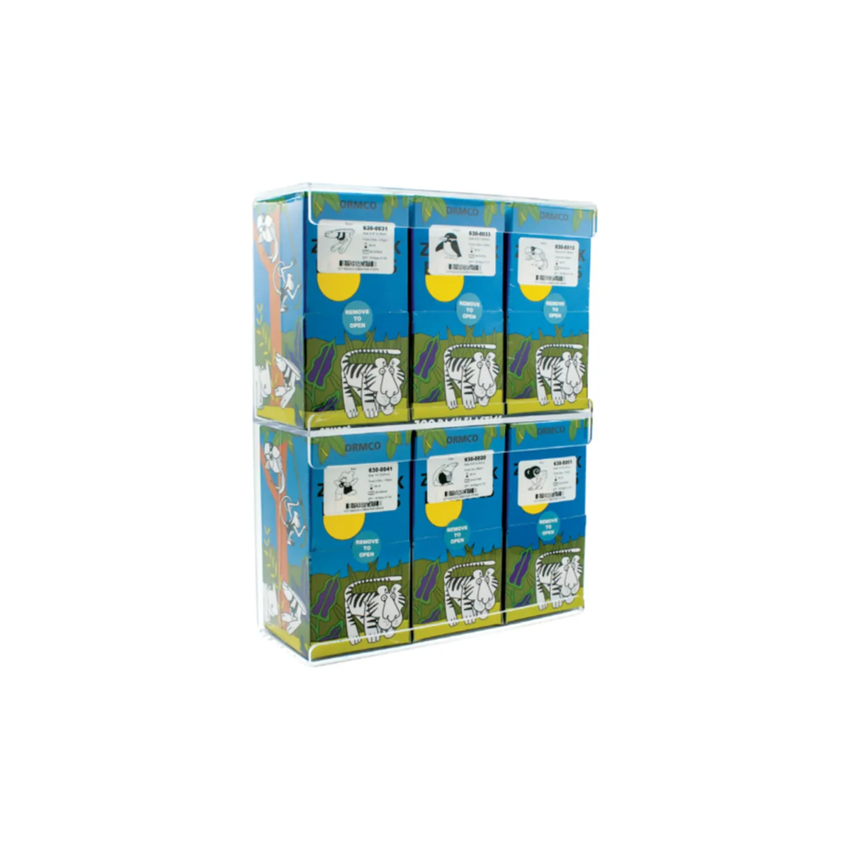 Zoo Pack elastics display box