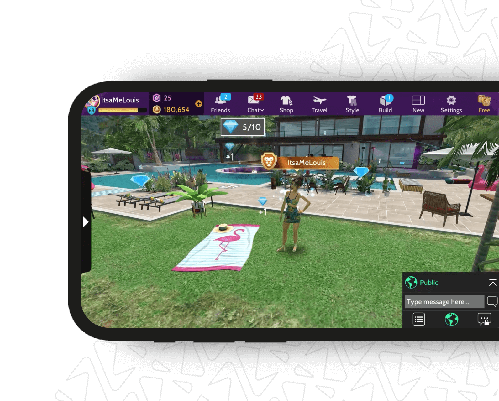 An example of a mobile gamer getting an in-game reward from listening to a Rewarded Ad