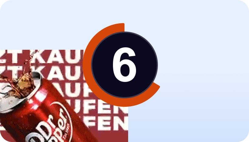 Banners come with a countdown to show how long remains of an audio ad.