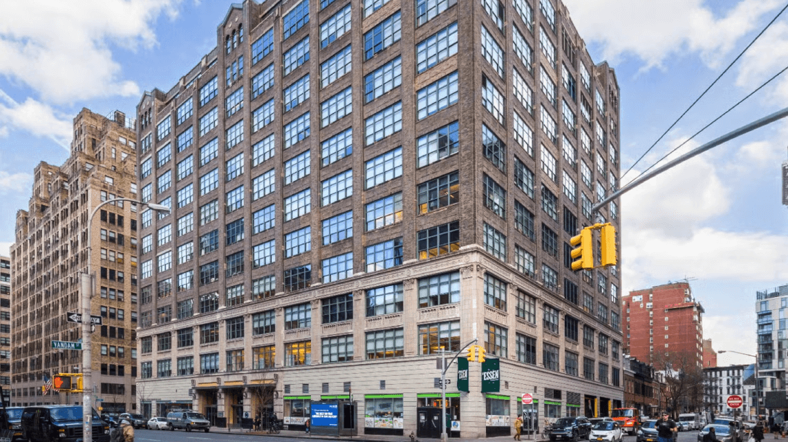The office building in New York, USA.