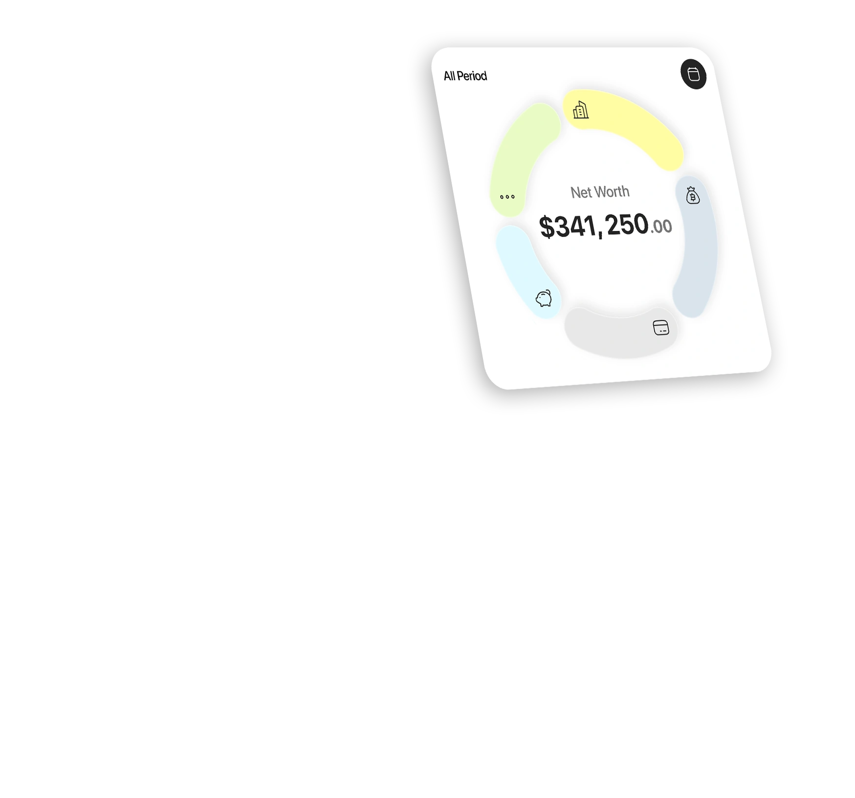 Normies net worth parallax view with complete financial picture across all assets