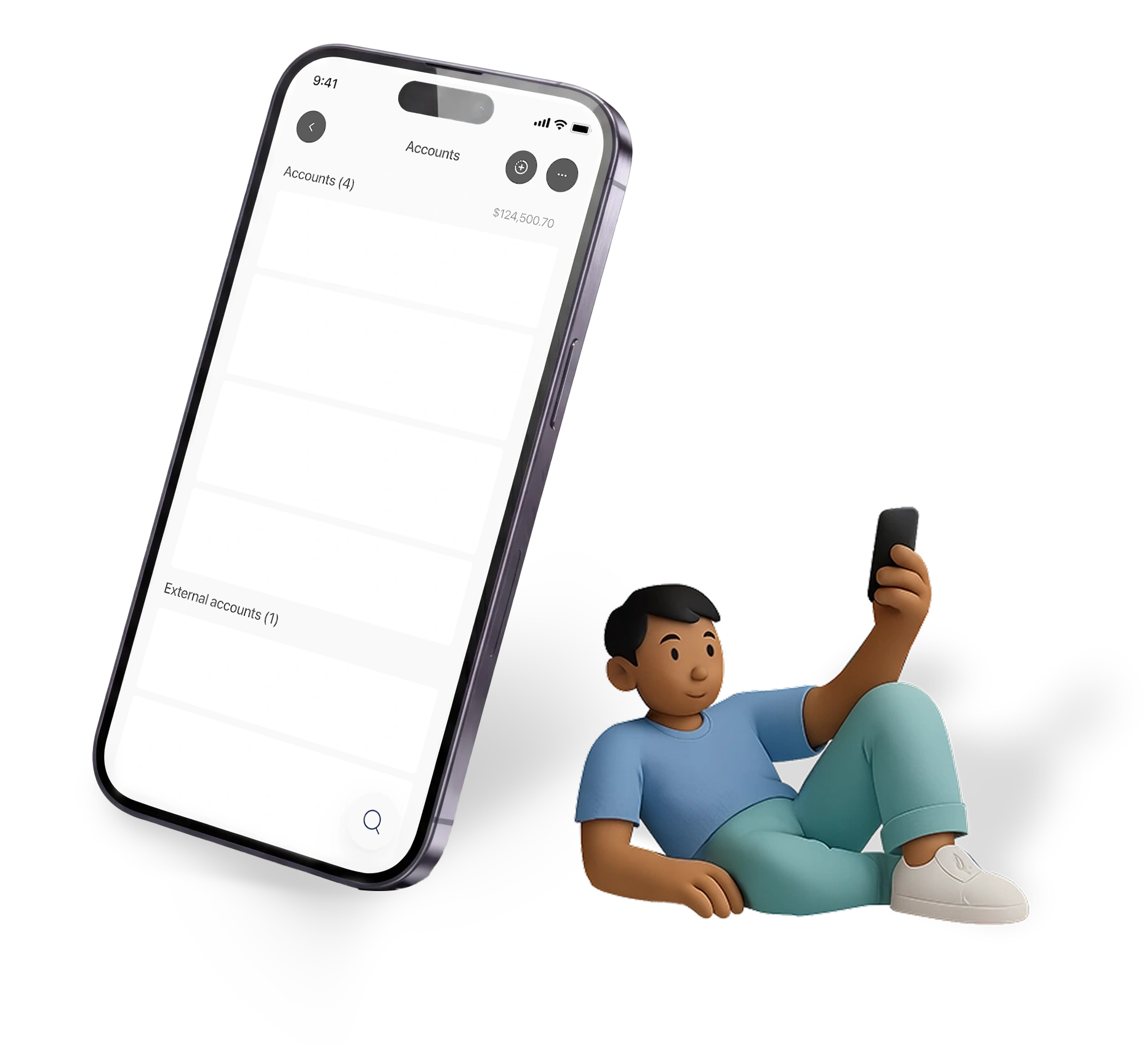 Normies account dashboard showing checking, savings, and crypto balances