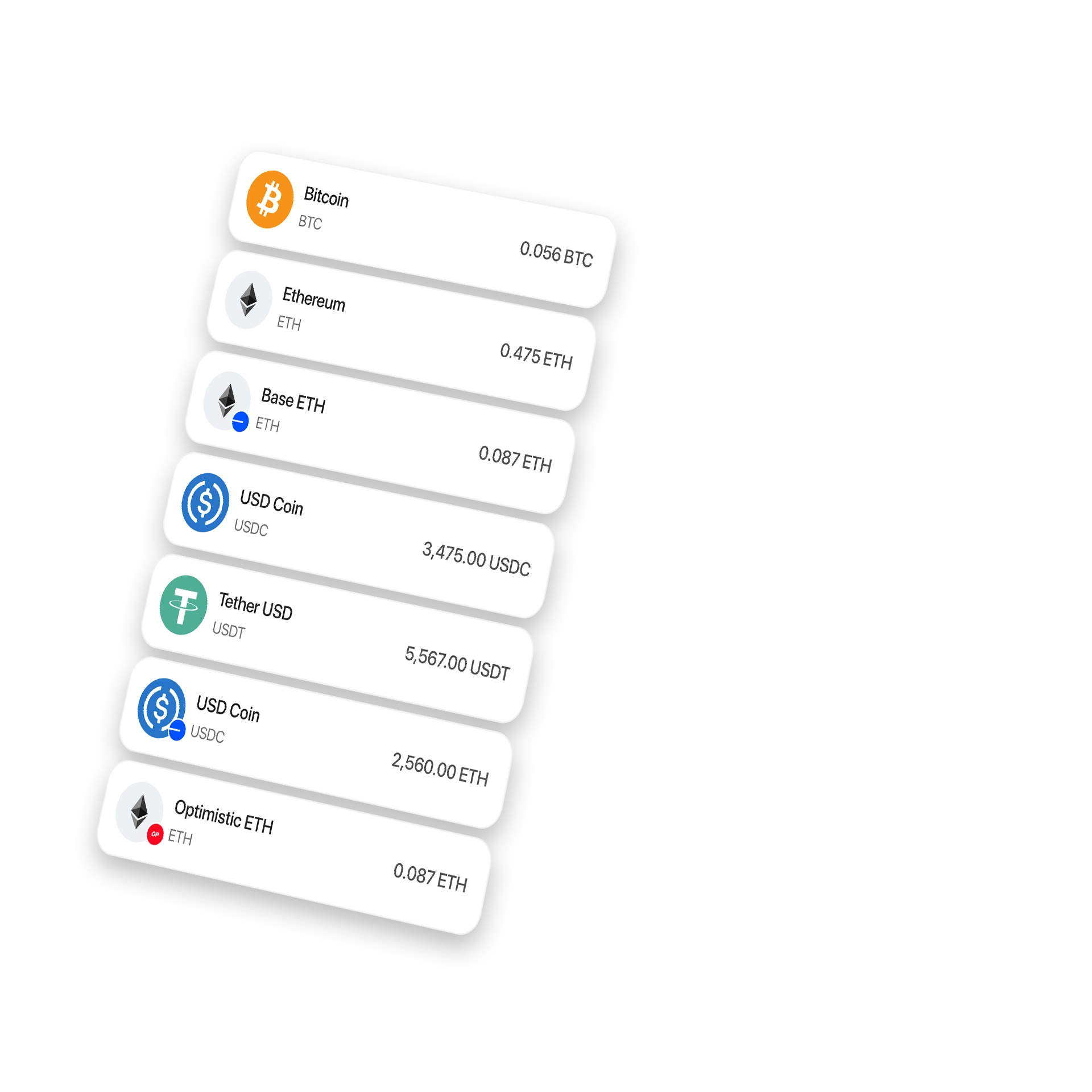 Normies staking parallax view showing crypto yield and token positions