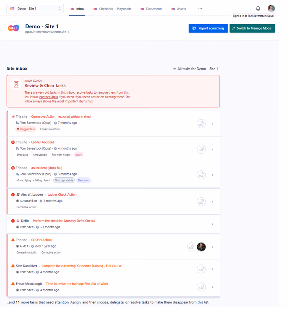 Informative Dashboard Visual