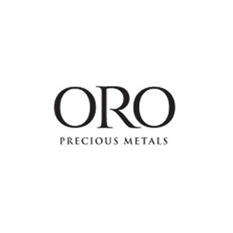 ORO Precious Metals brand name text logo.