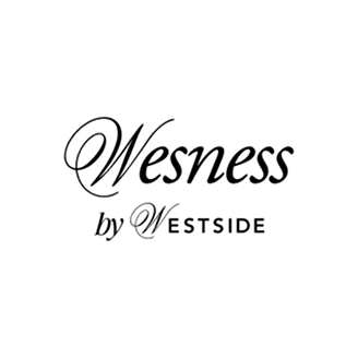 Wesness by Westside wordmark logo in elegant black script and serif fonts.