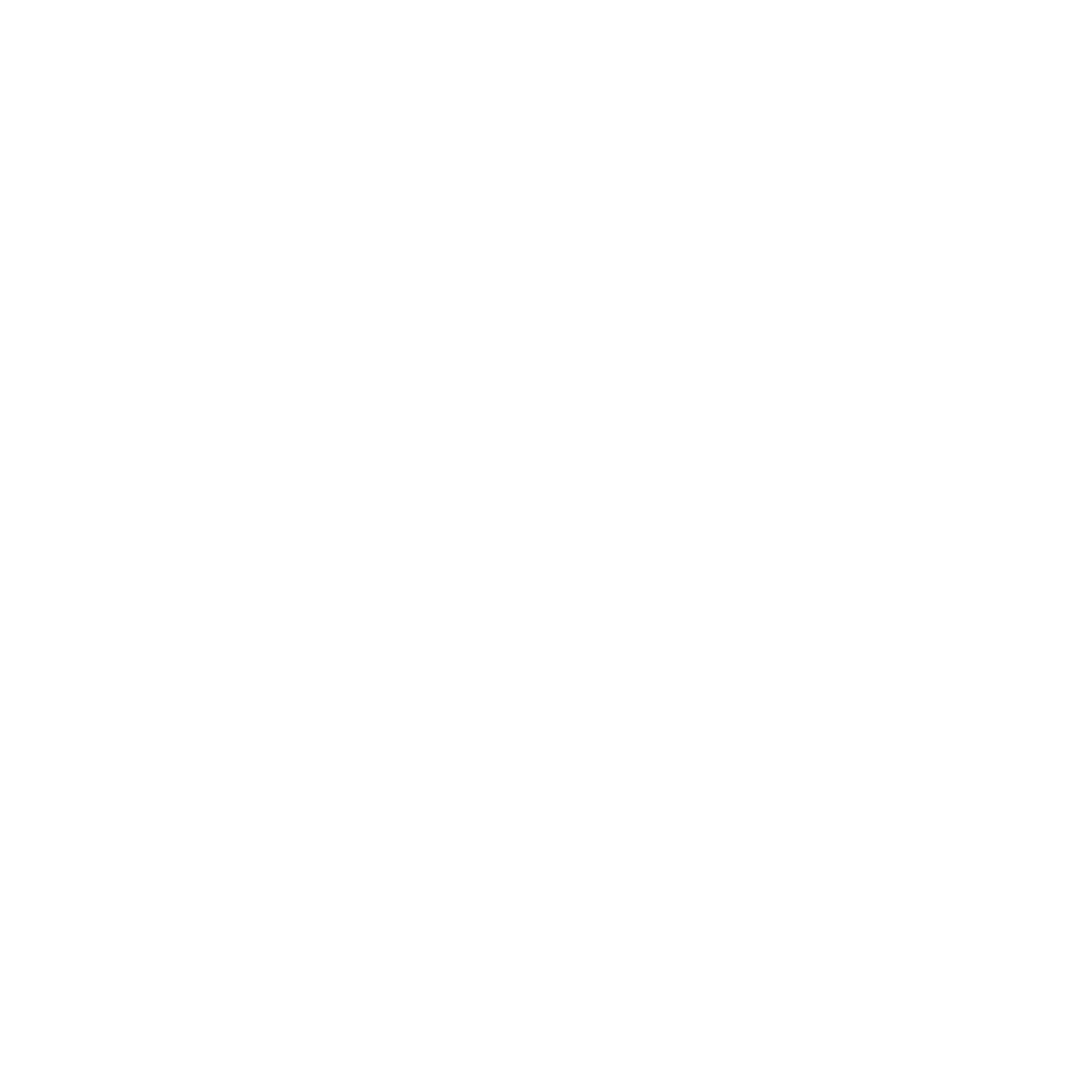 White diagonal cross on a transparent background.
