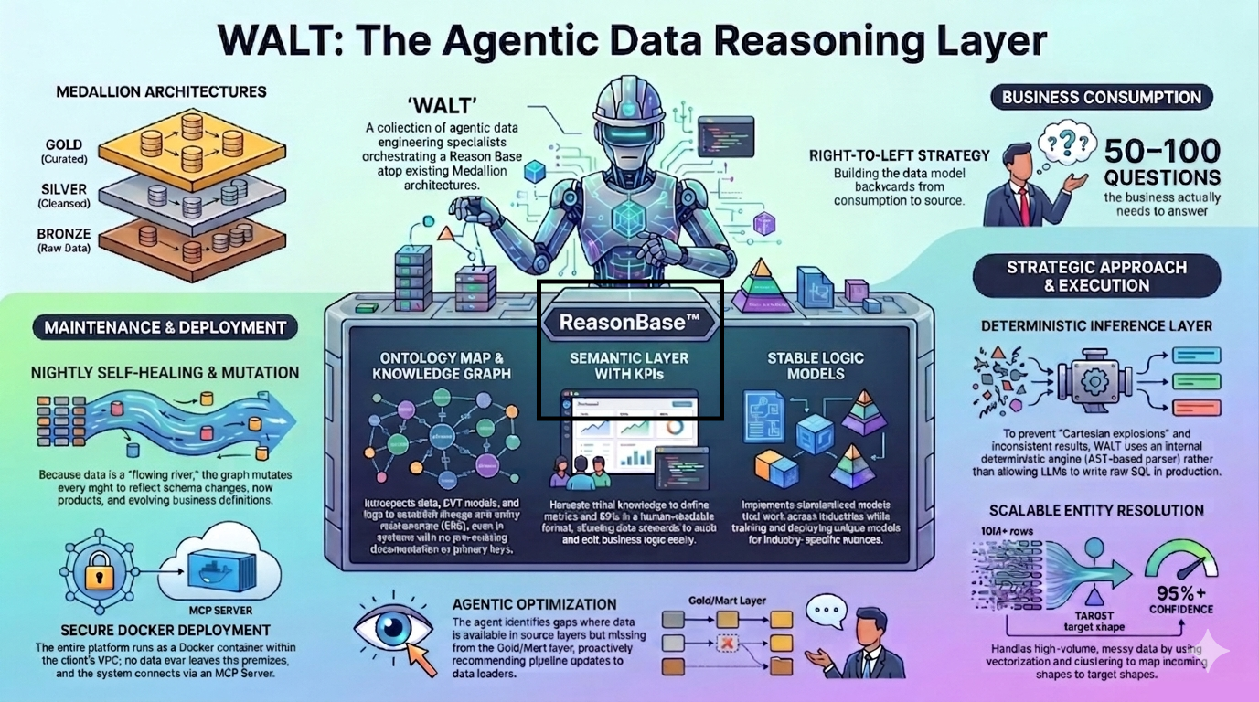 How WALT builds data reasoning for AI agents