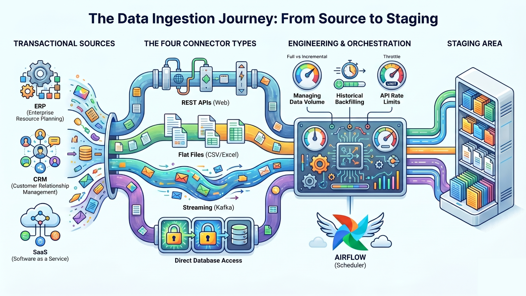 how data ingestion works in enterprises