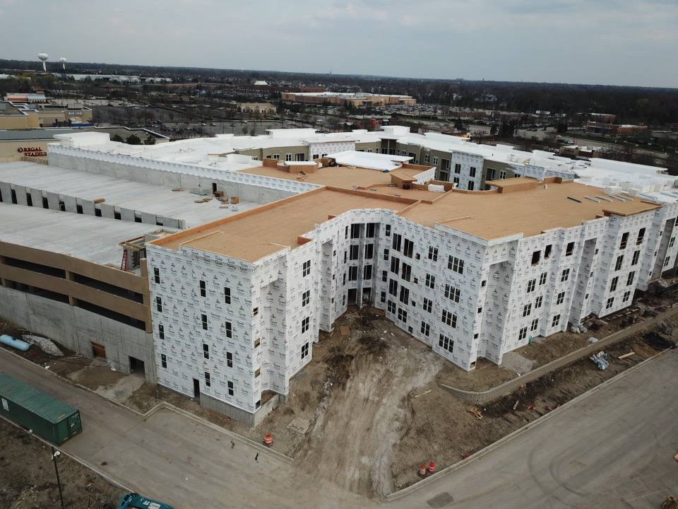 Vanguard apartments in Warrenville, Illinois.