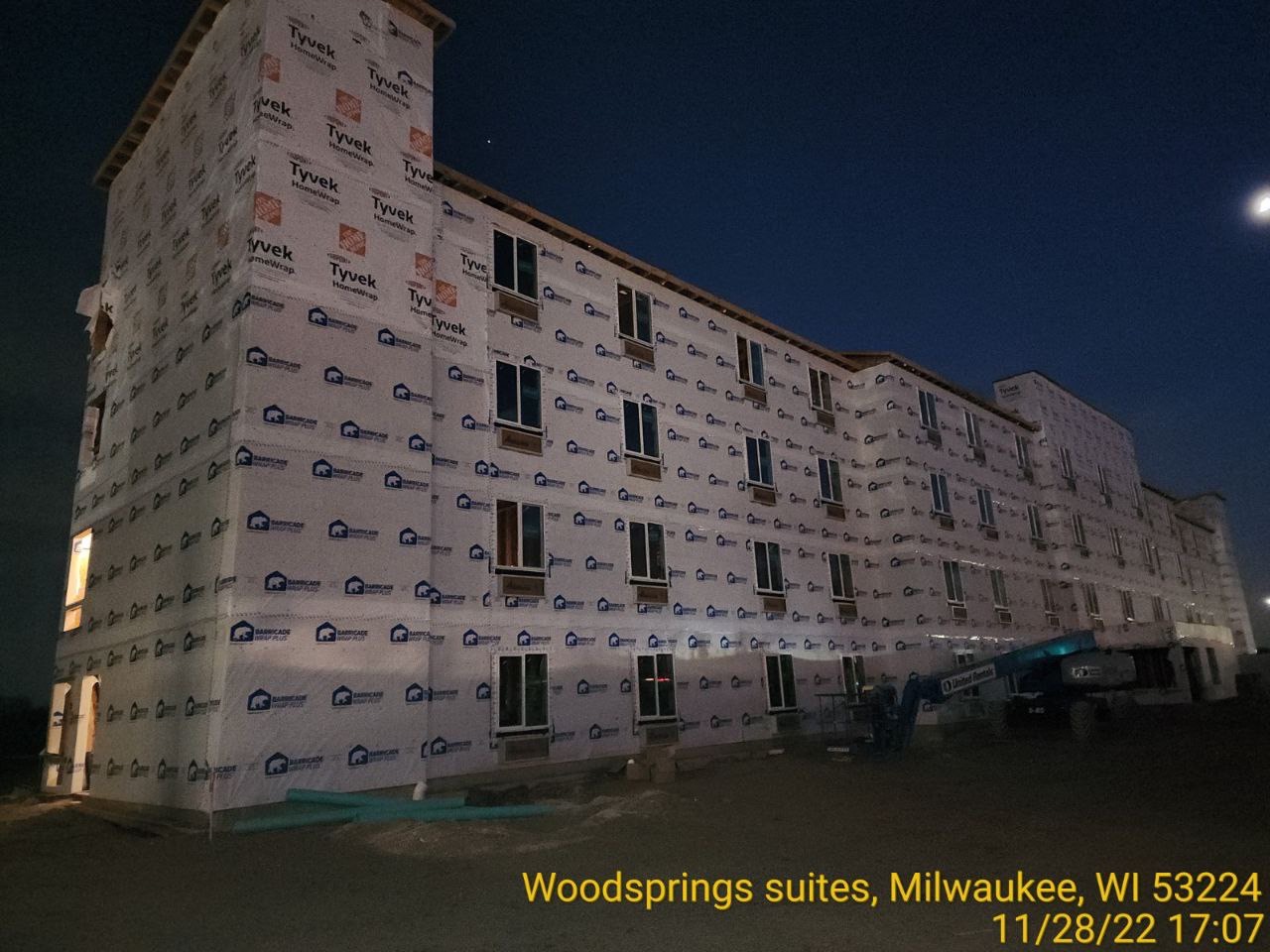 Woodsprings Suites in Menenomee Falls, Wisconsin.