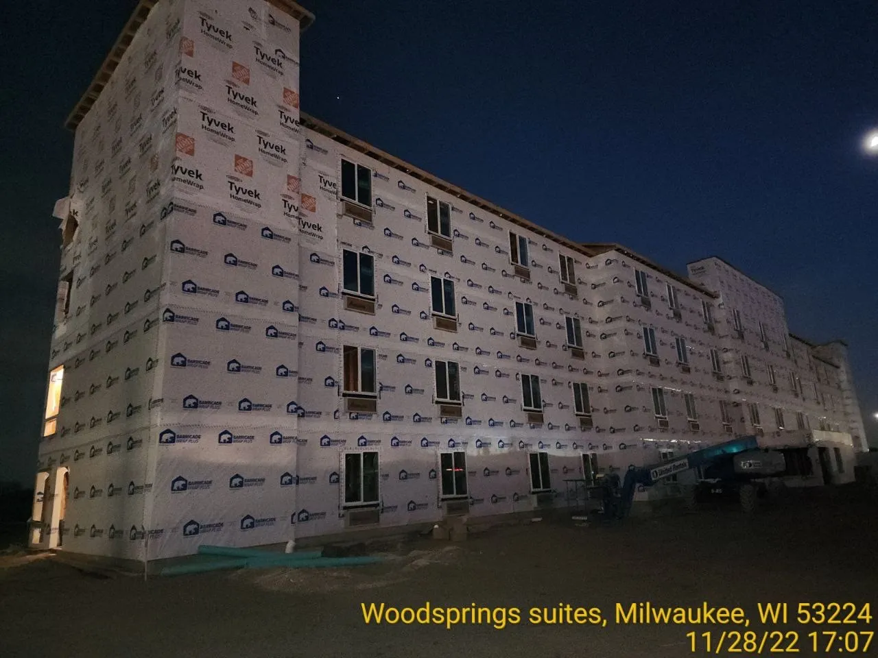 Woodsprings Suites in Menenomee Falls, Wisconsin.