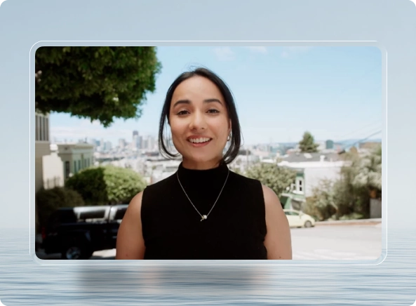 Hero visual showcasing Represent Studio video production for B2B SaaS companies
