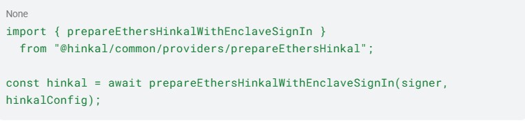 Embedded Wallet Integration