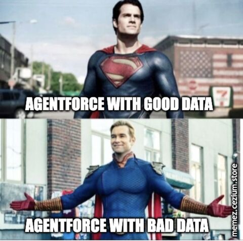 SFMC Engagement 2025 looking like The Rock in a loud flowery Hawaiian shirt — confusing outfit change, same muscles underneath.