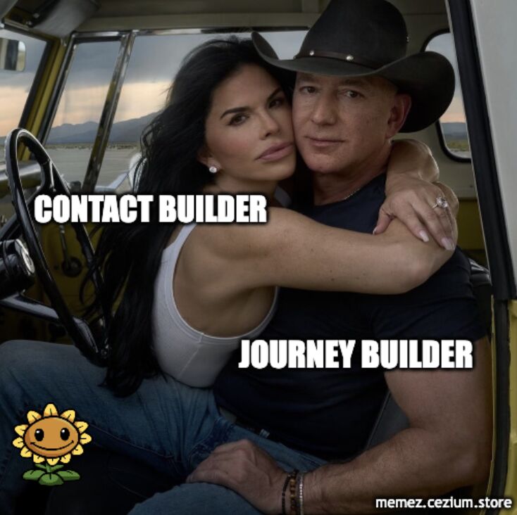 Jeff Bezos energy meets Salesforce Builders