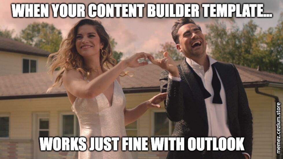 Content Builder working as intended on the third save