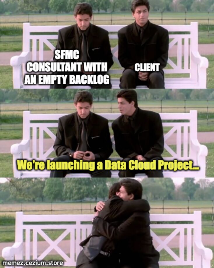Team staring at an endless Data Cloud implementation roadmap