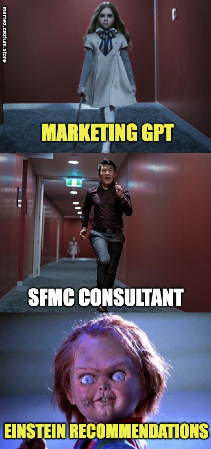 Megan-style reaction to a surprise SFMC release note