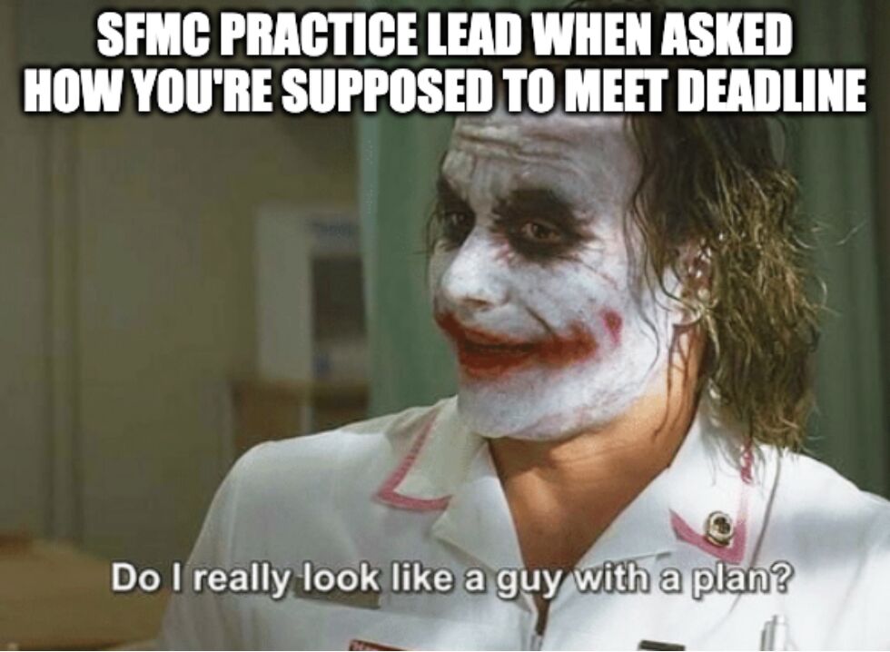 The clean, optimistic version of the campaign plan