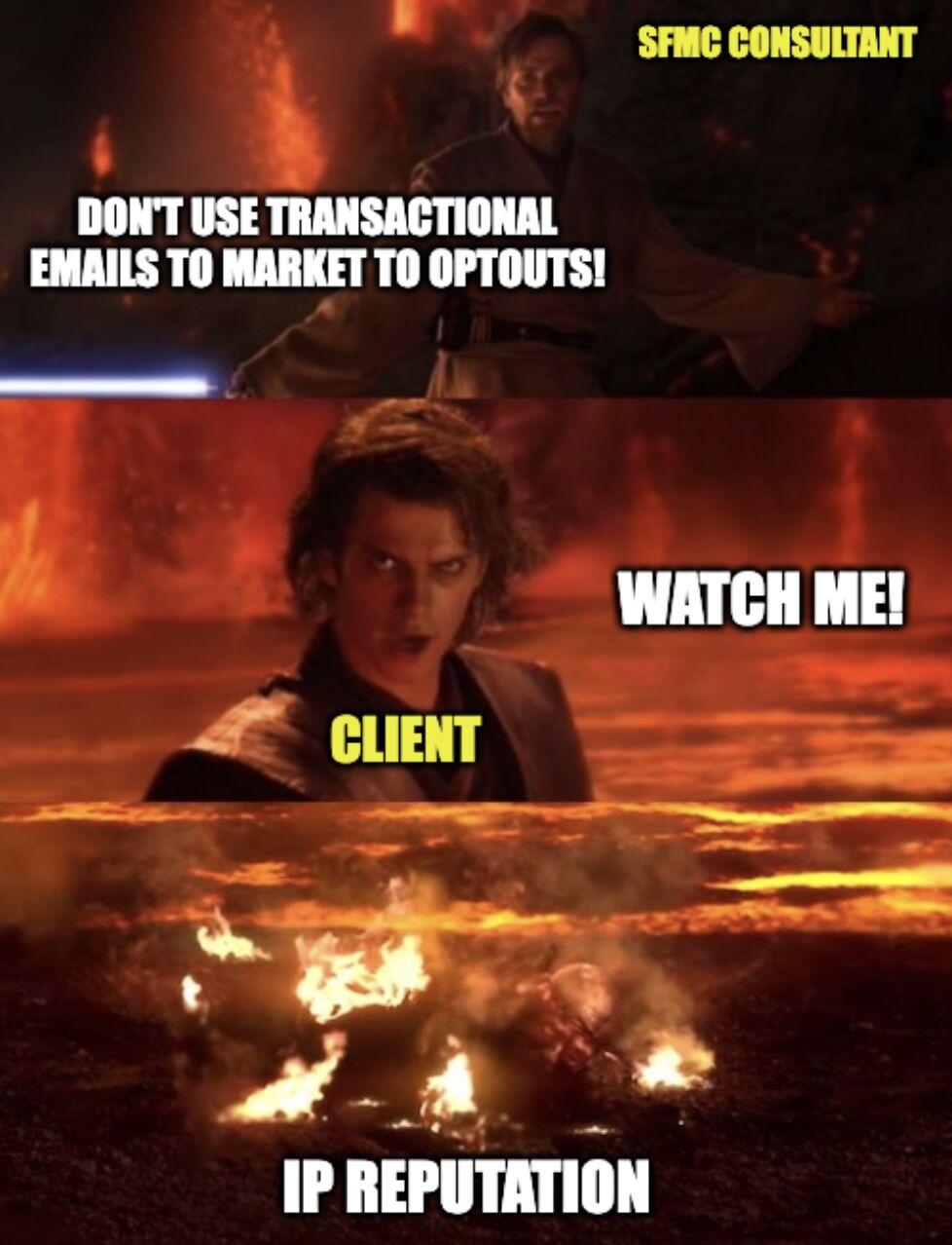 Labeling a promo email as transactional to dodge unsubscribe rules