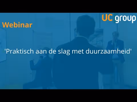 Webinar: Praktisch aan de slag met duurzaamheid