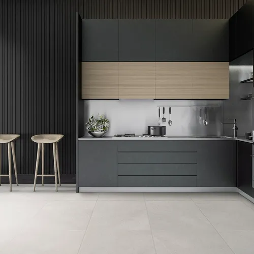 Ekskluzivna izvedba premium keramike - Antracit projekt kuhinja