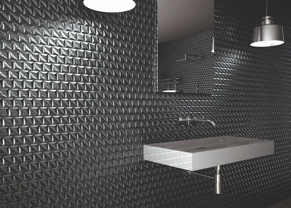 Ekskluzivna izvedba premium keramike - Antracit projekt kopalnica