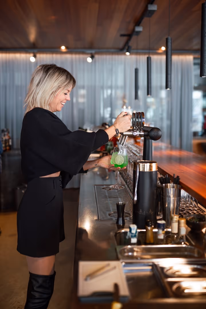 image of tasting room (for a distillery)