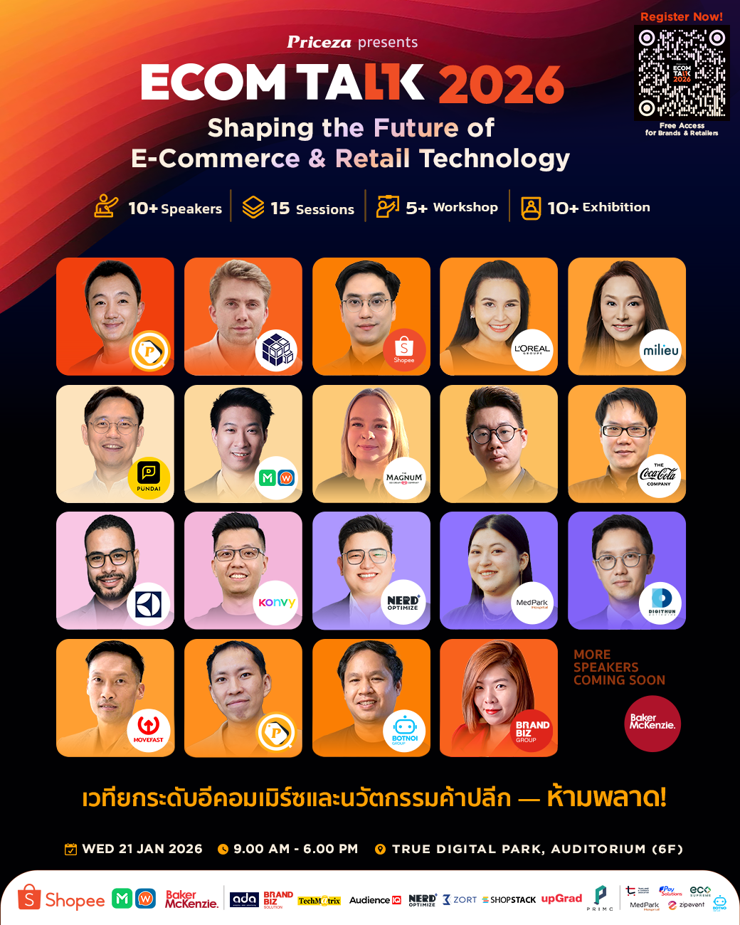 ECOM TALK 2026 Speakers