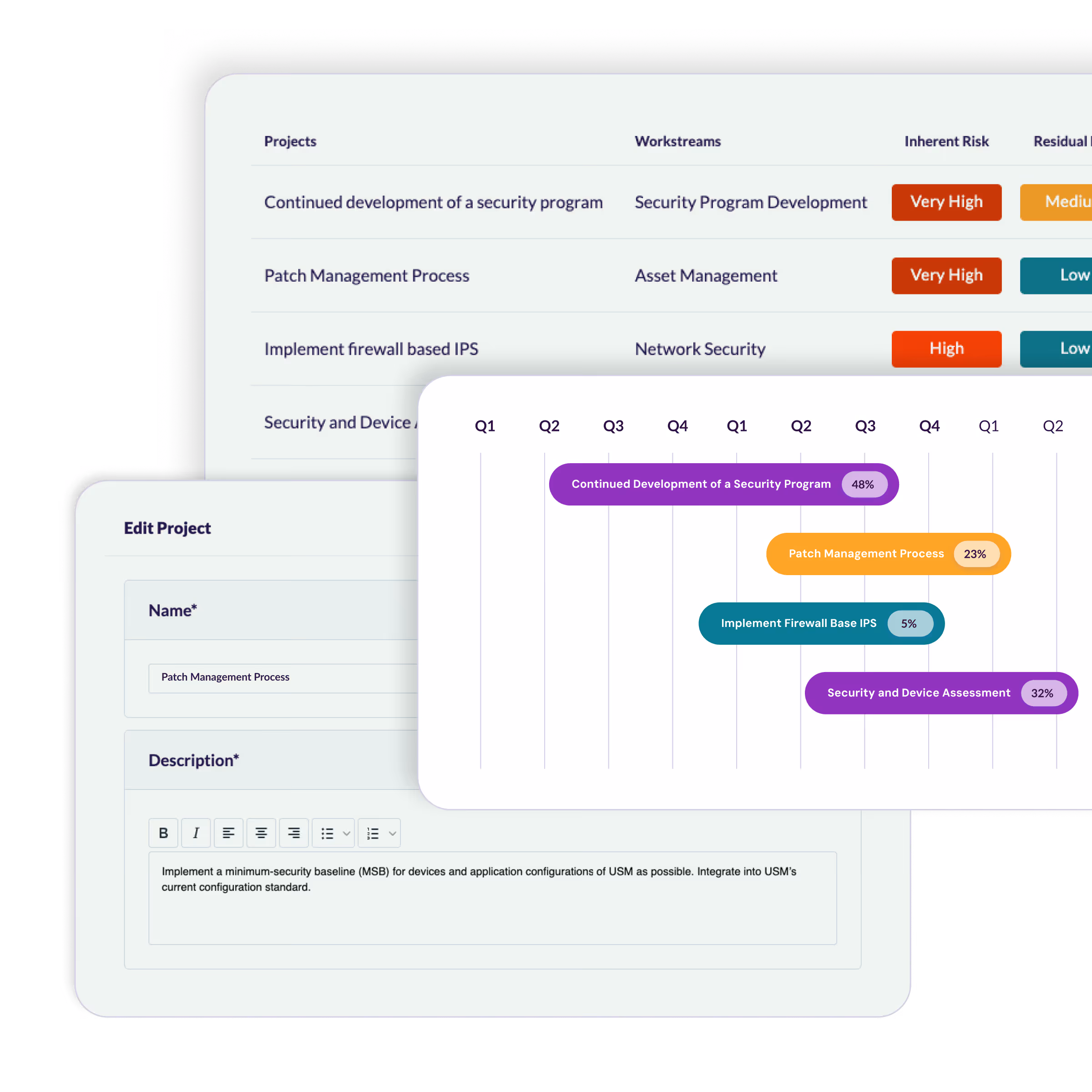 Carry findings forward into remediation planning and projects