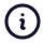 Blue information icon inside a circle.