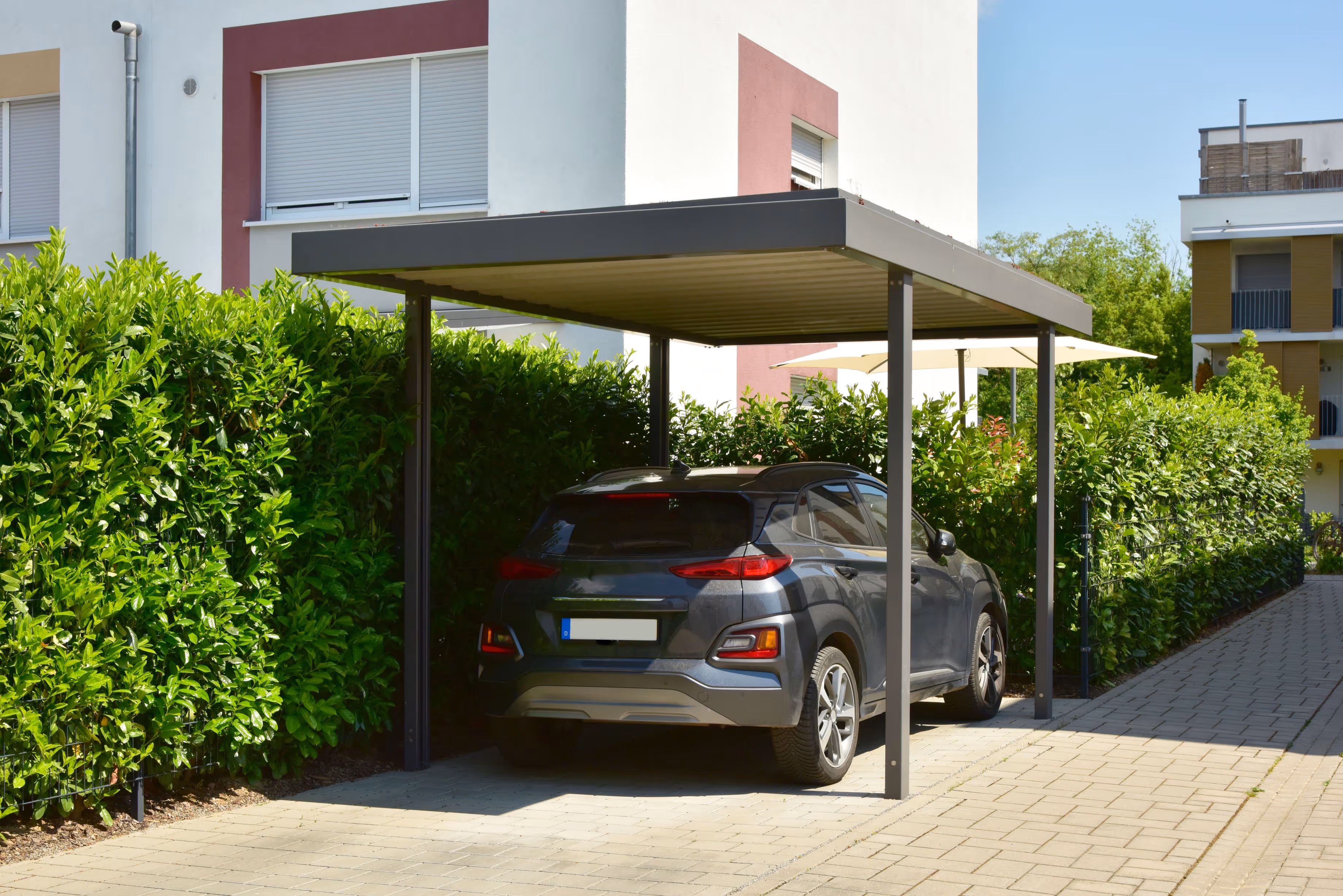 Carport autoporté
