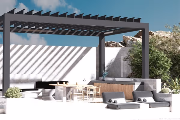 Pergola bioclimatique