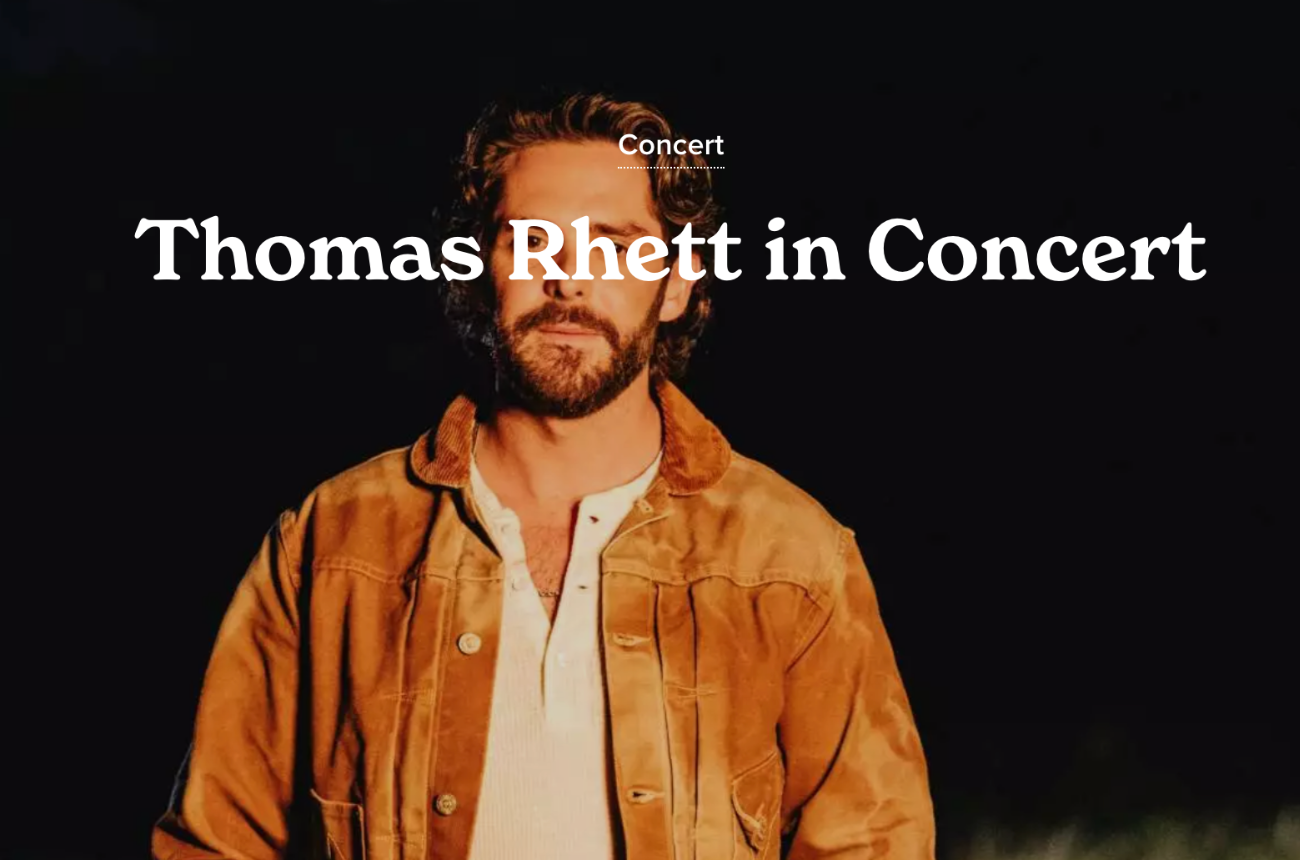 Thomas Rhett in Concert