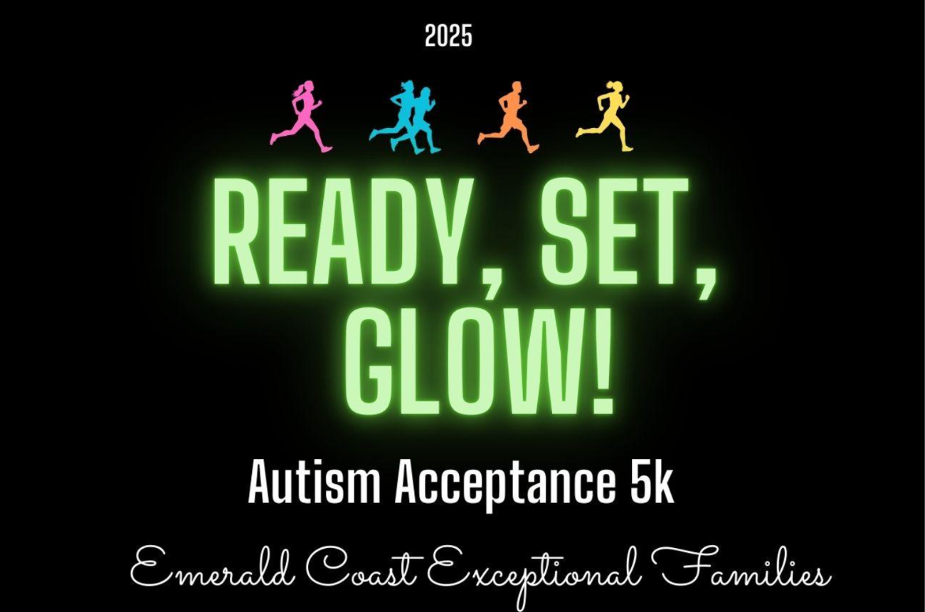 5k Fun Run in honor of Autism Acceptance Month