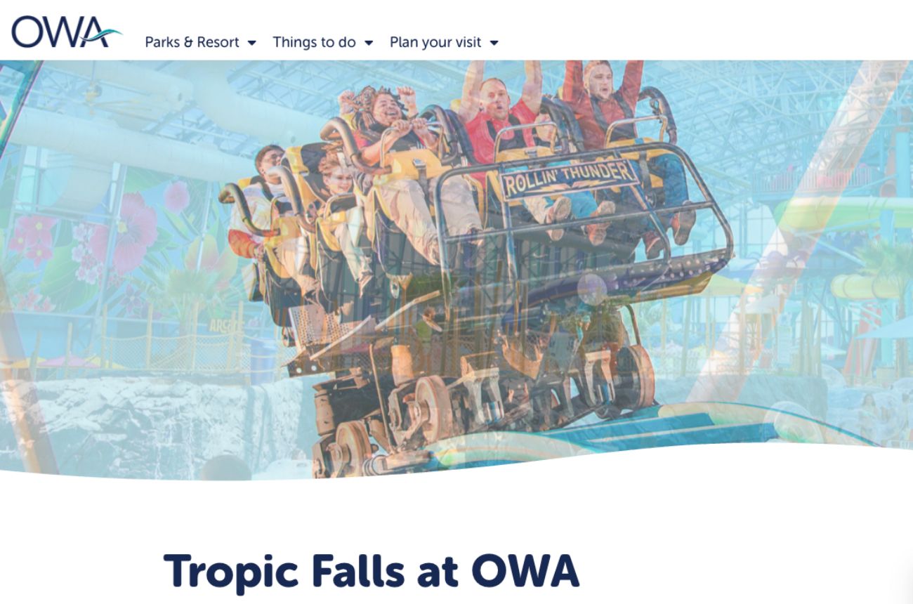 Tropic Falls at OWA