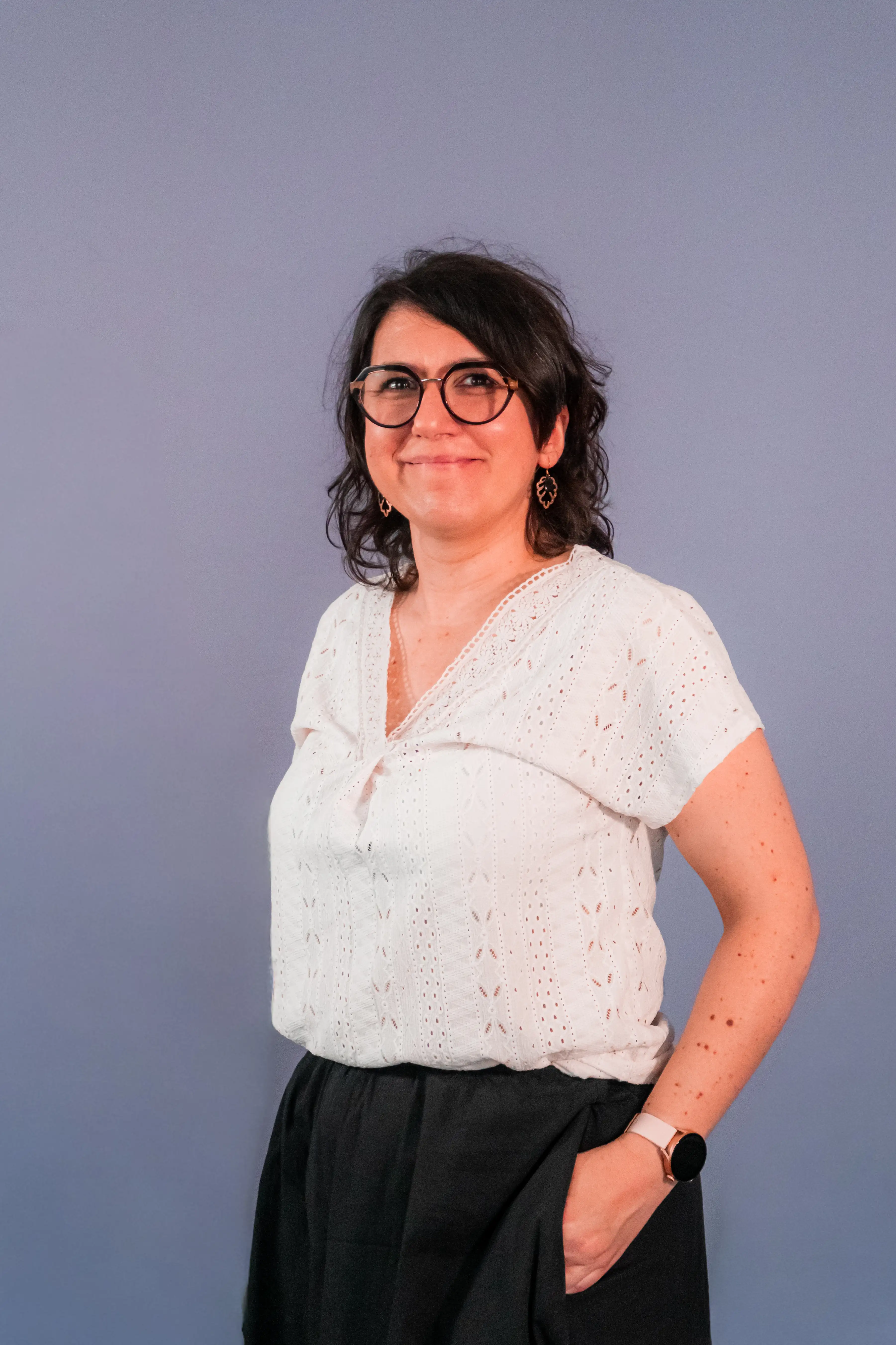 Portrait d’Aurélie, équipe ISFAC