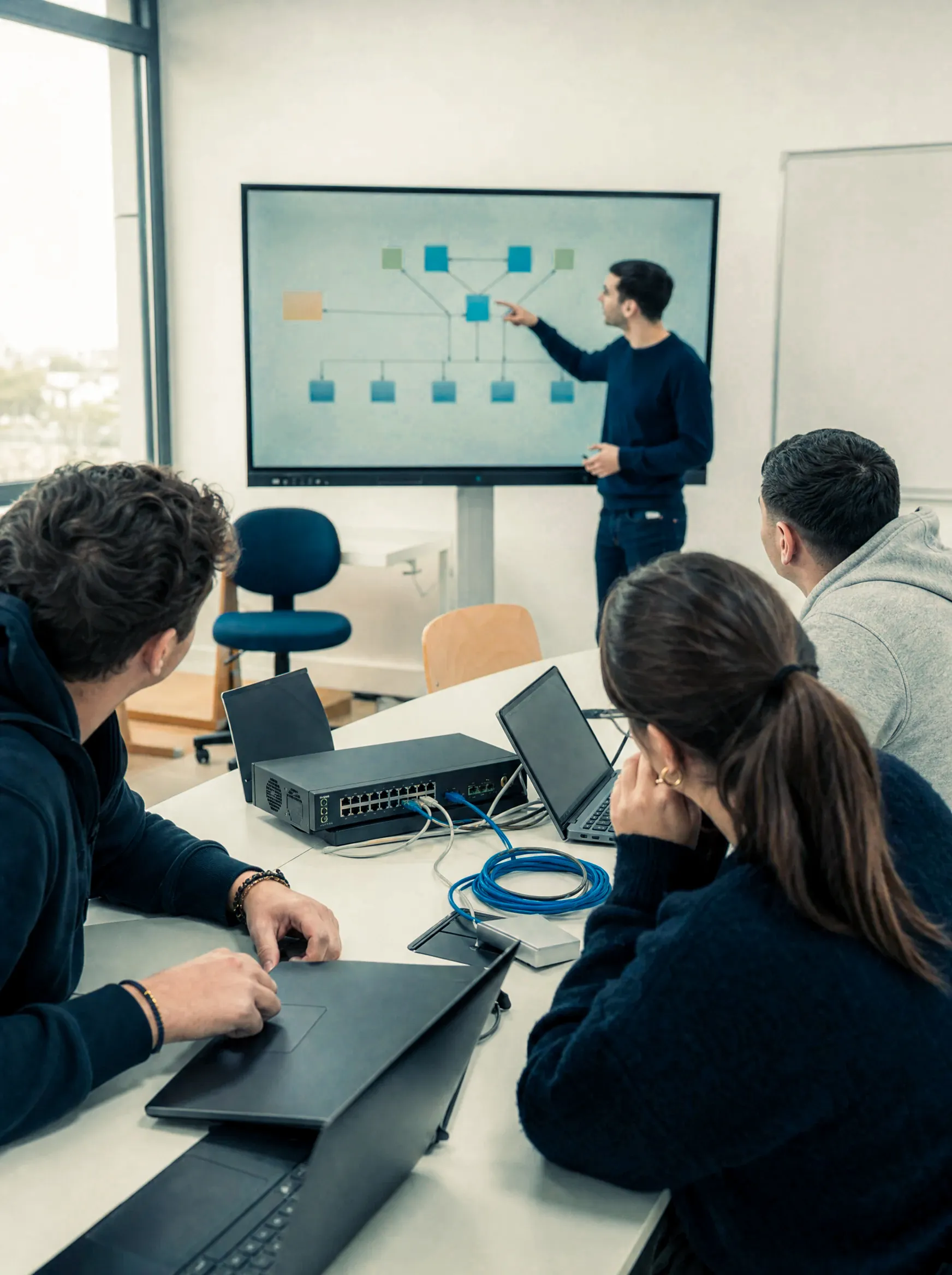 Illustration du domaine Informatique et cybersécurité chez ISFAC