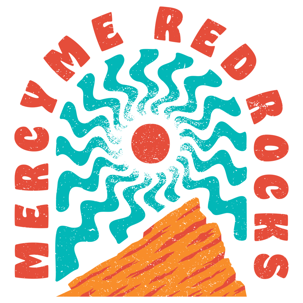 Custom tour merchandise at Red Rocks Amphitheatre — Six Stitch Apparel band and concert printing