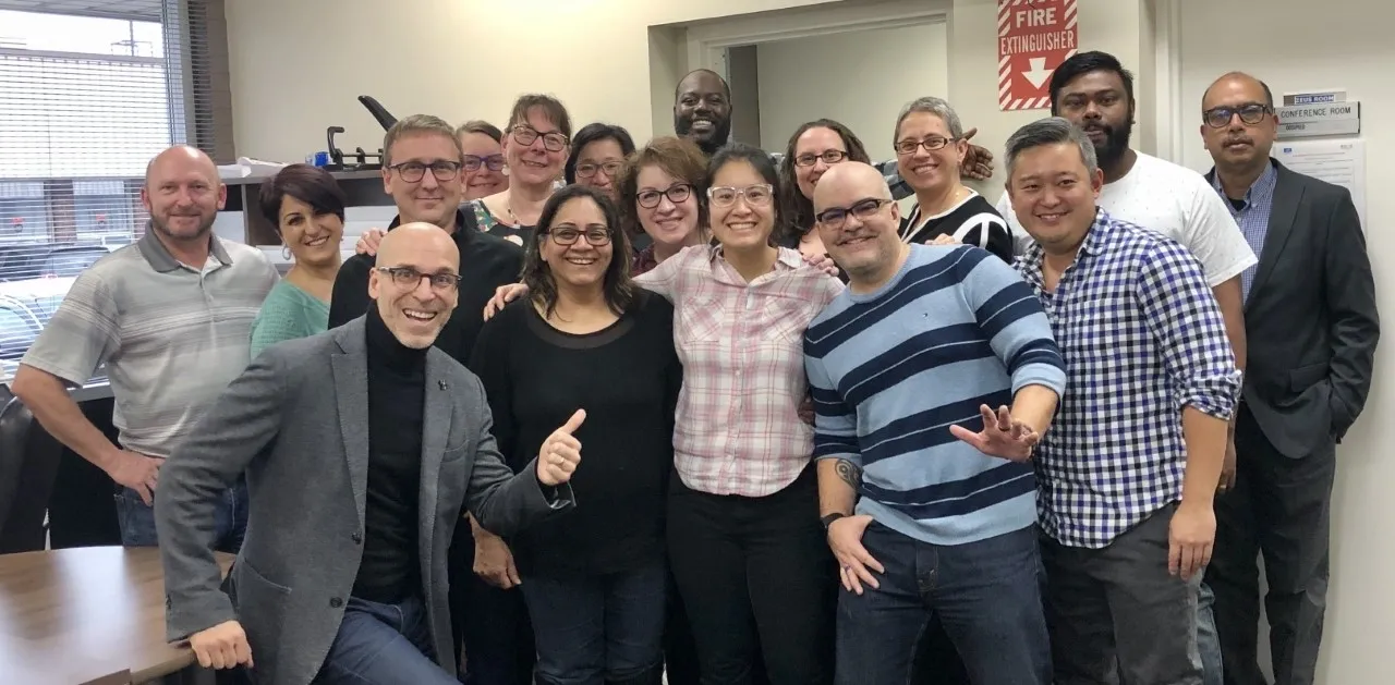 Martin Lesperance Group Of People