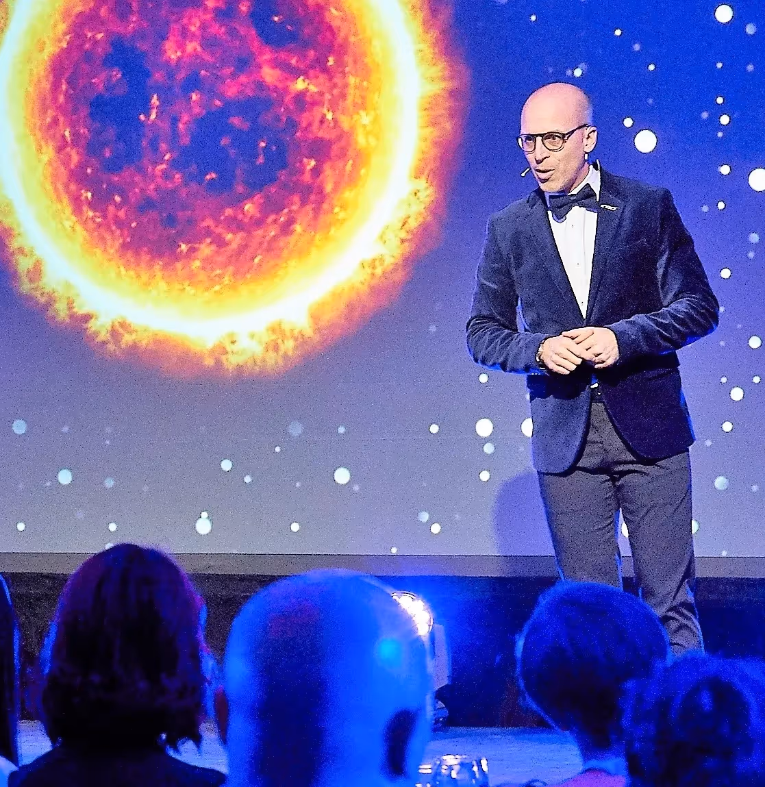 Martin Lesperance on Stage