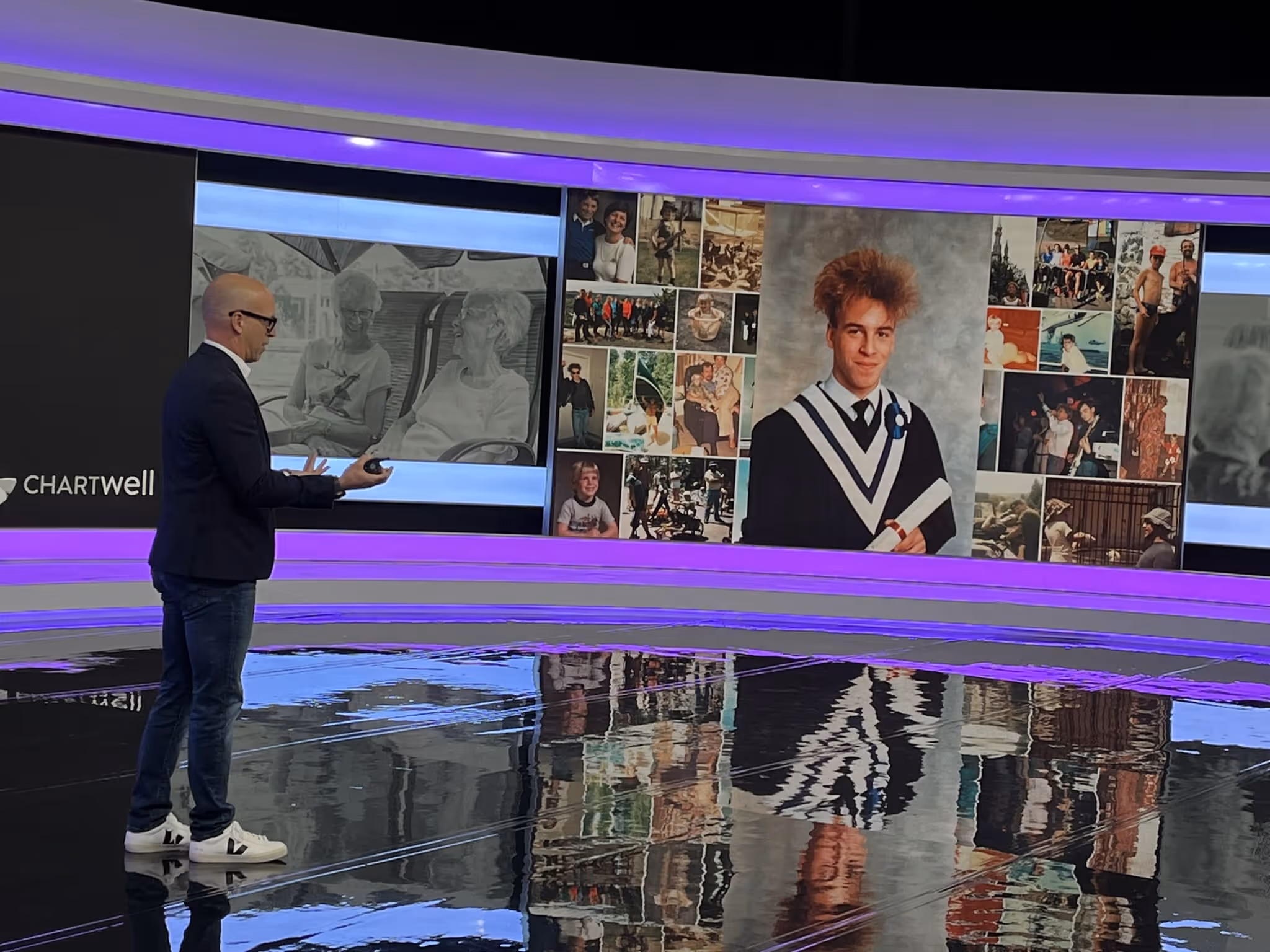 Martin Lesperance on Stage