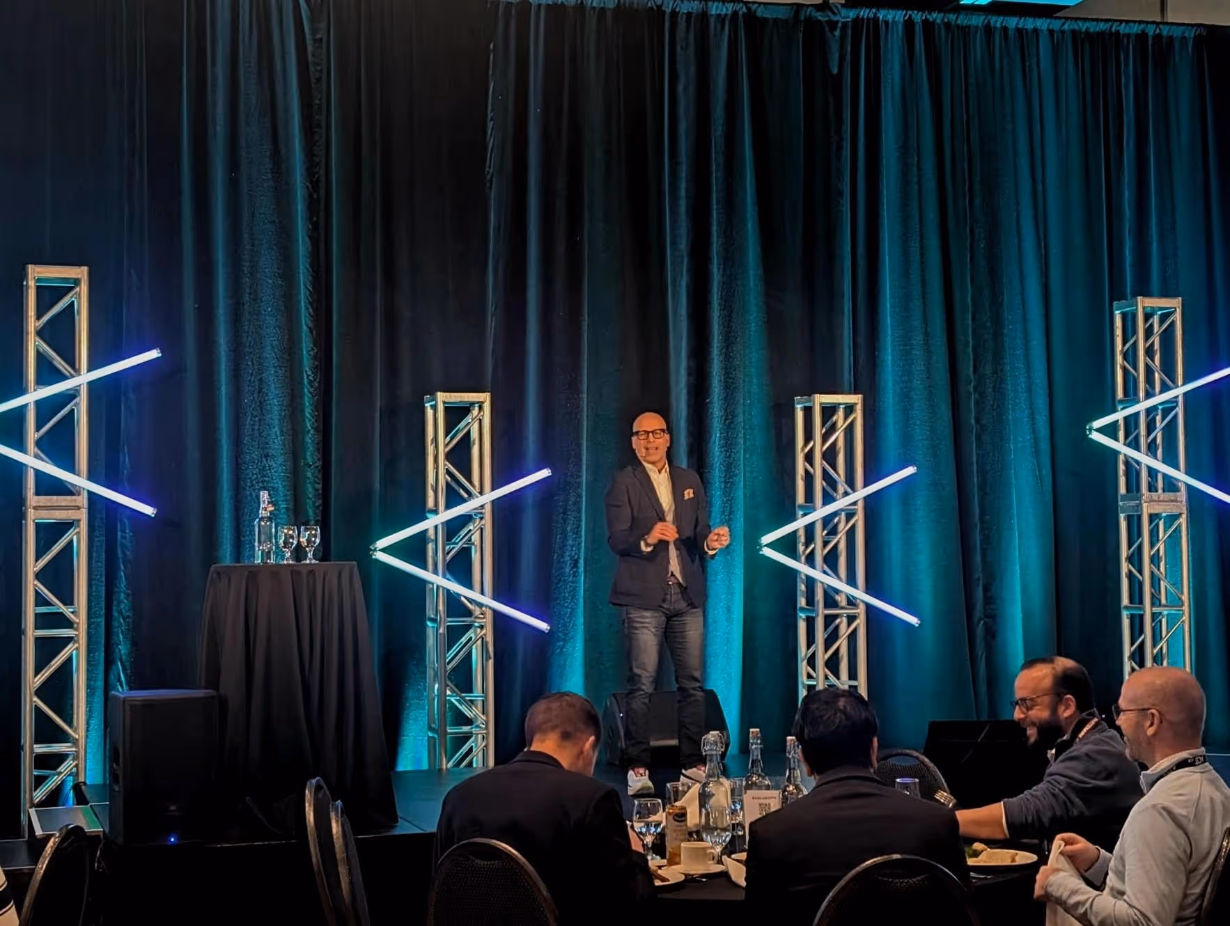 Martin Lesperance on Stage