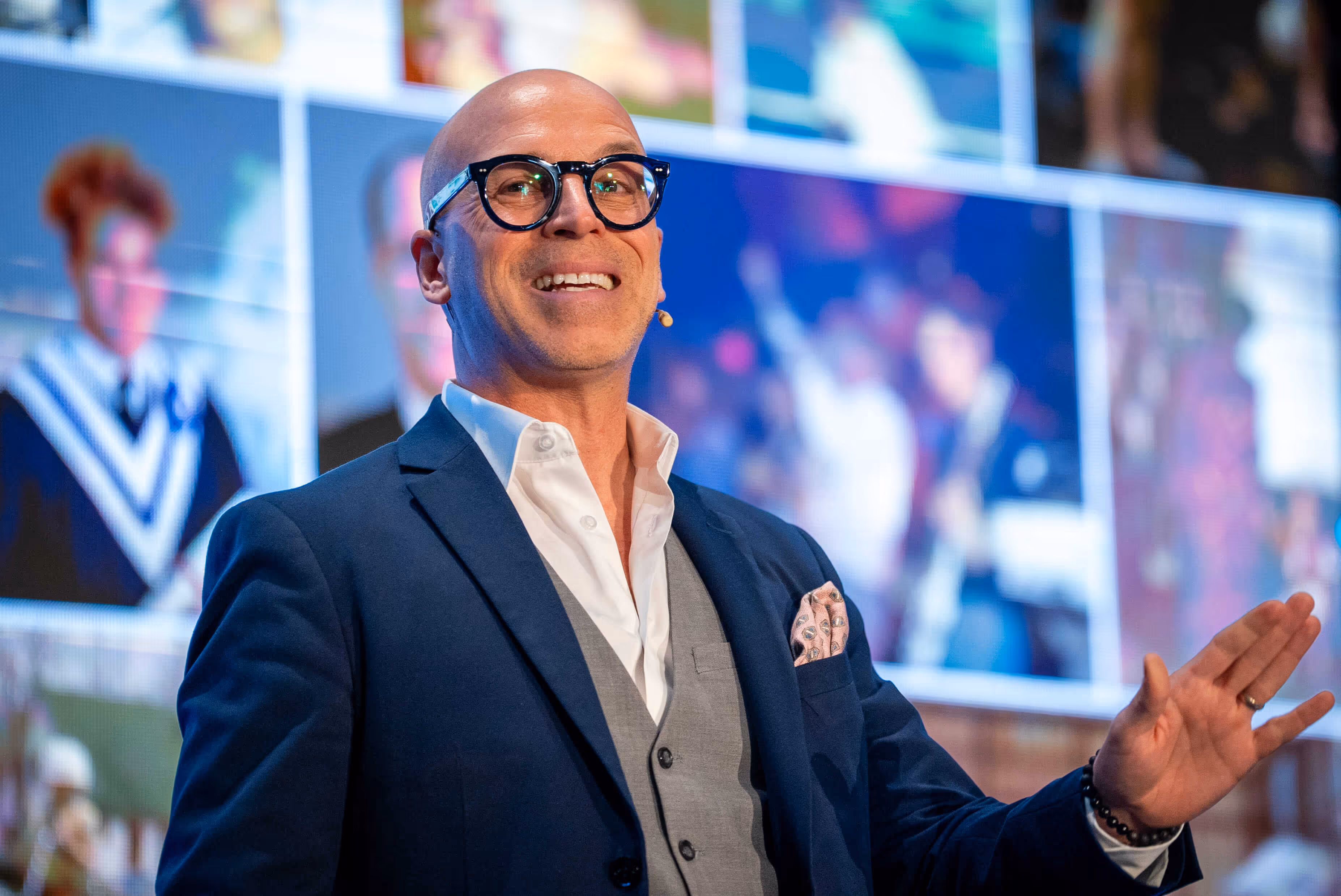 Martin Lesperance on Stage