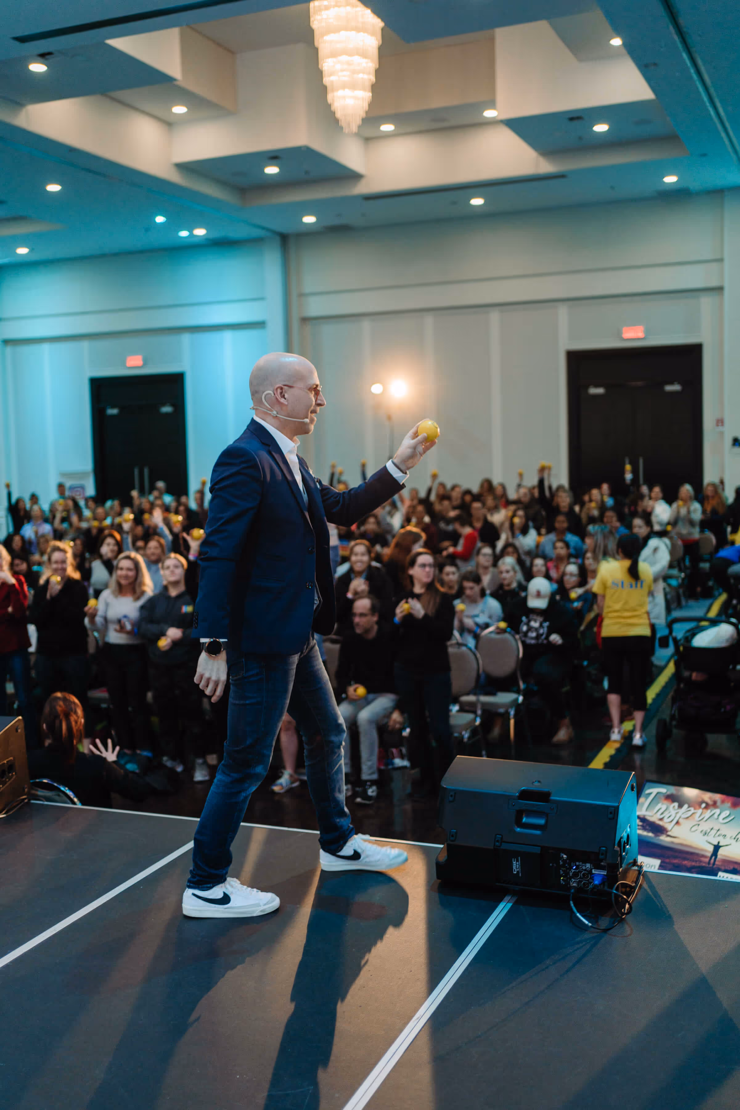 Martin Lesperance on Stage