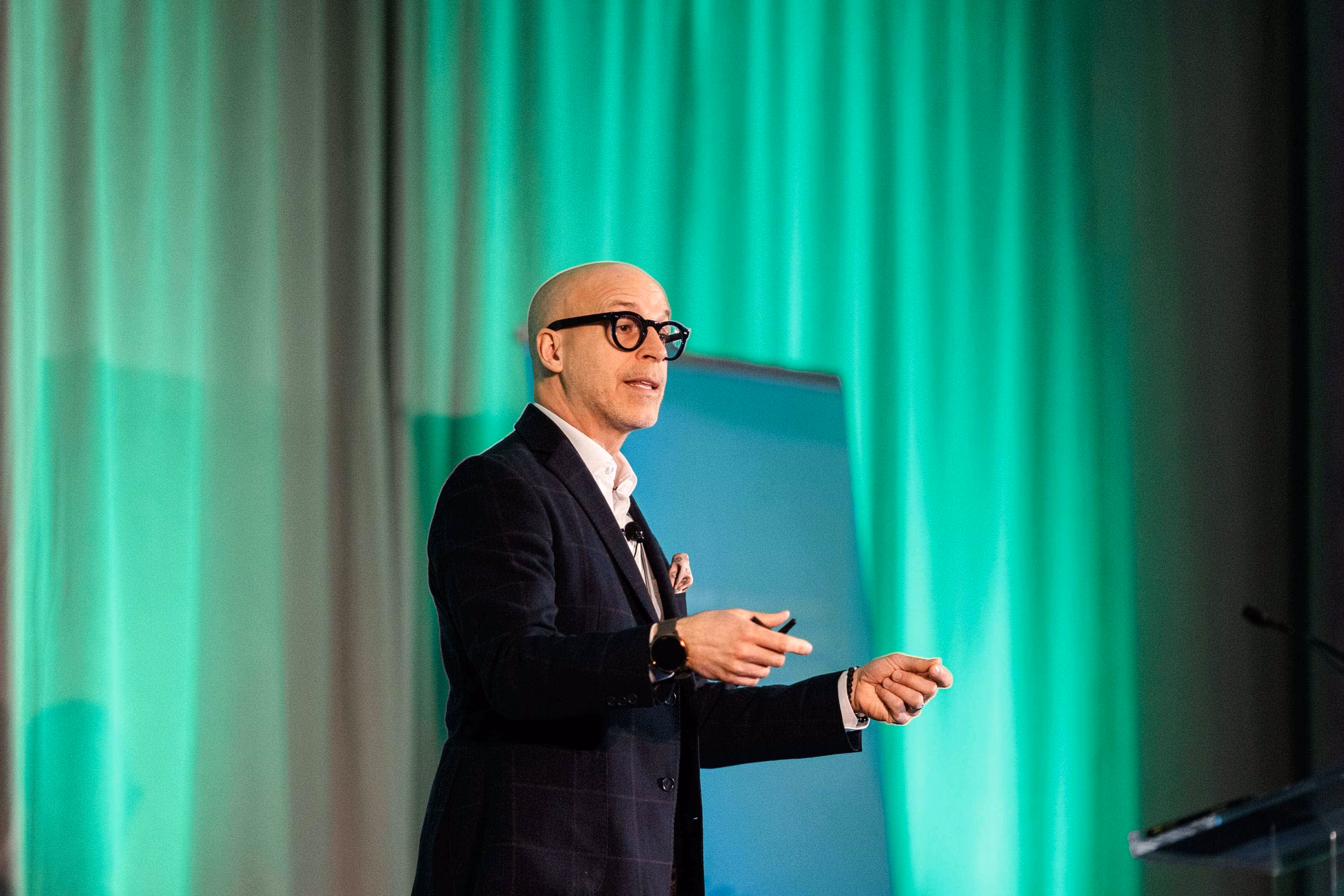 Martin Lesperance on Stage