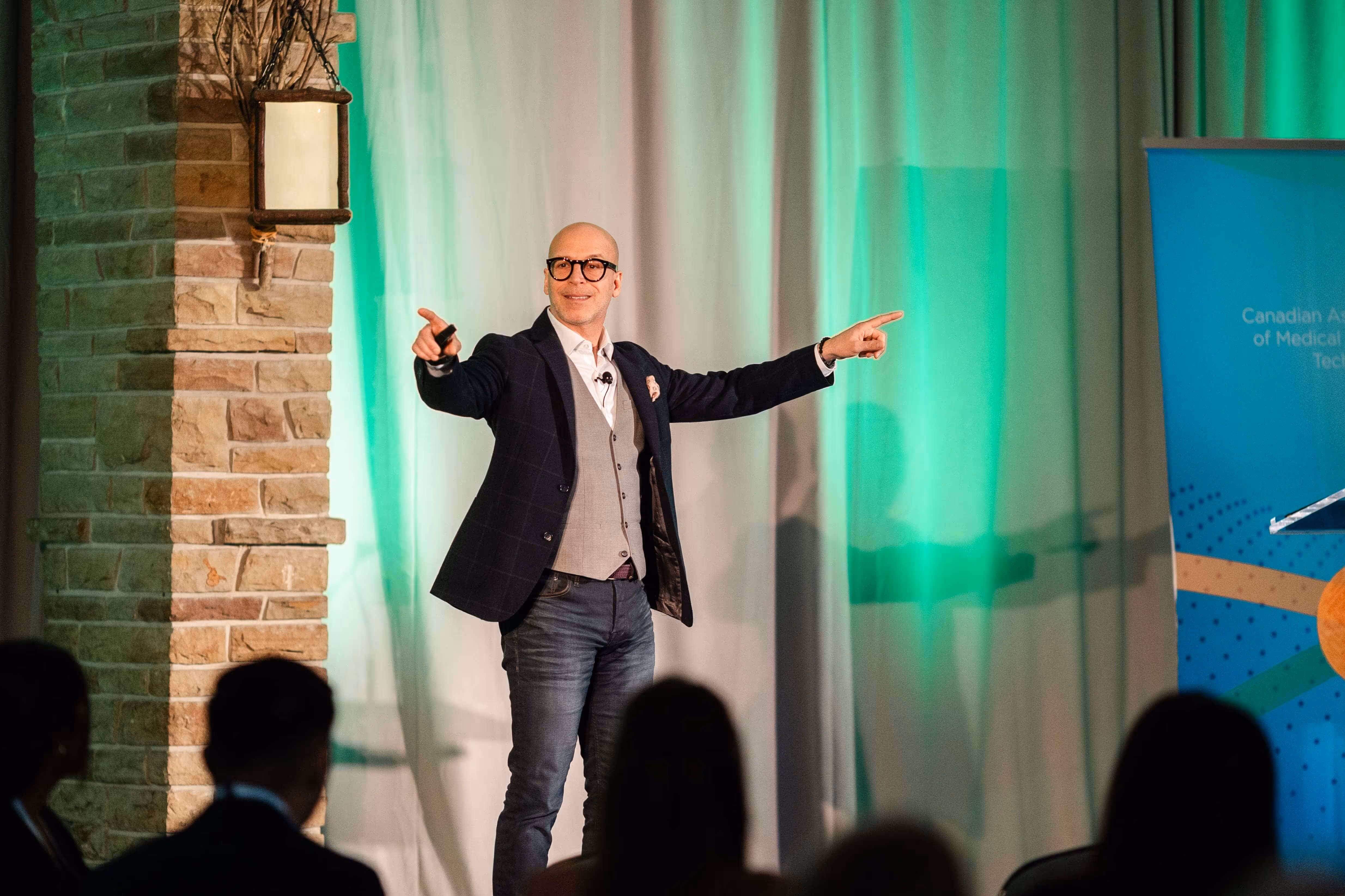 Martin Lesperance on Stage